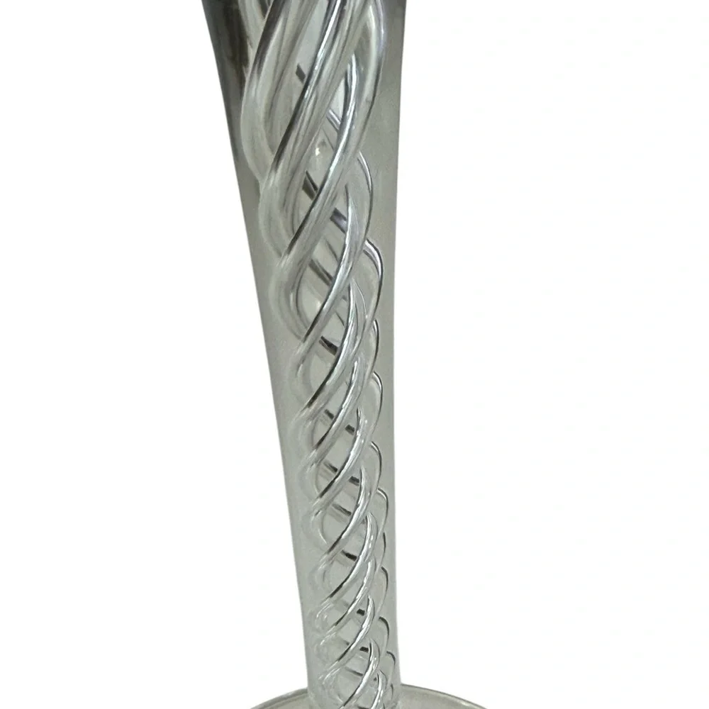 Stuart Crystal Iona Air Twist Stem Hand Blown Glass  Apertif Cordials England